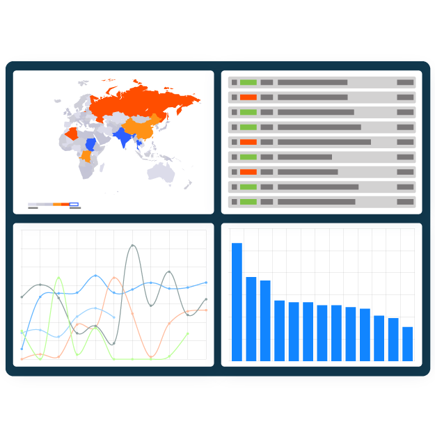 charts and graphs icon